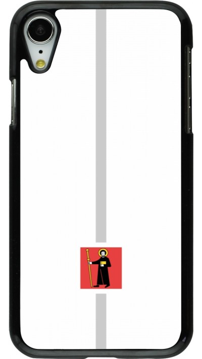 iPhone XR Case Hülle - Kanton GL weiss