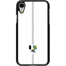 Coque iPhone XR - Canton GR blanc