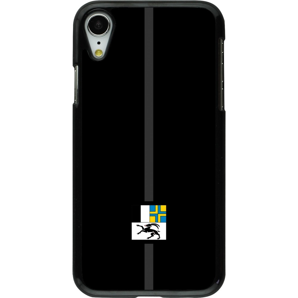 Coque iPhone XR - Canton GR noir