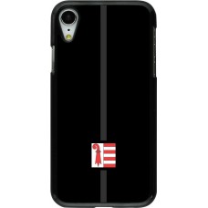 Coque iPhone XR - Canton JU noir