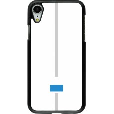 Coque iPhone XR - Canton LU blanc
