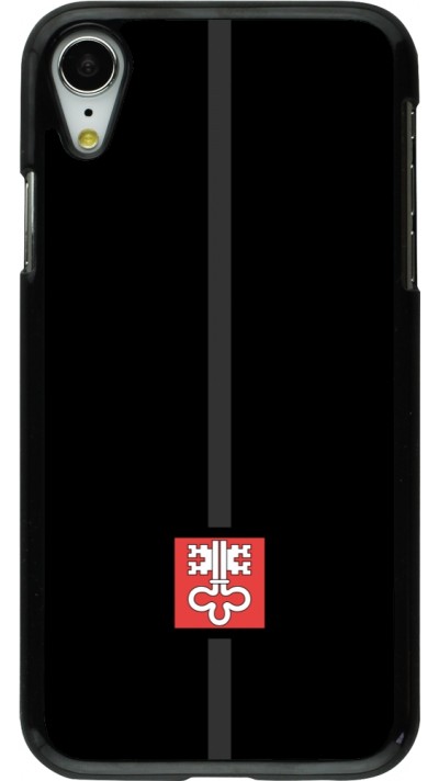 iPhone XR Case Hülle - Kanton NW schwarz