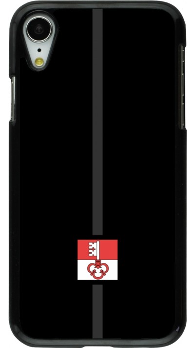iPhone XR Case Hülle - Kanton OW schwarz