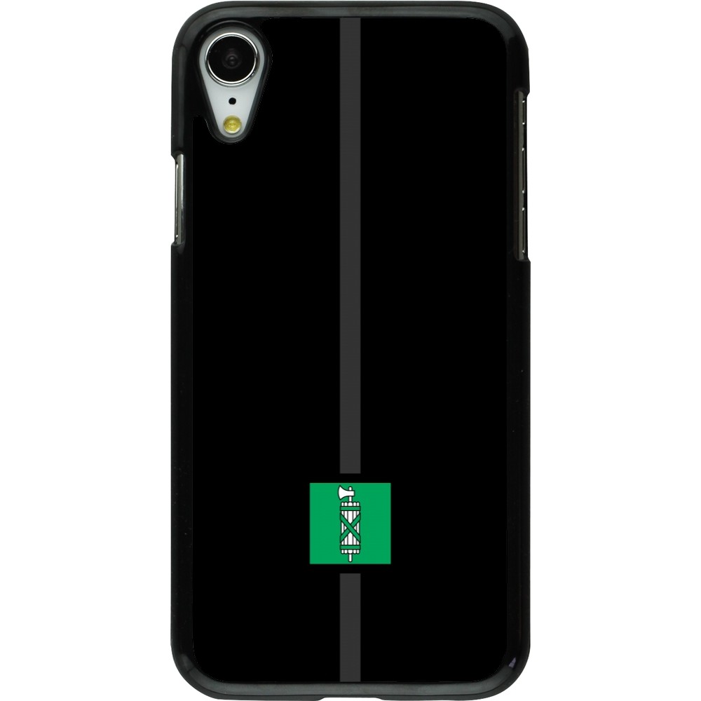 Coque iPhone XR - Canton SG noir