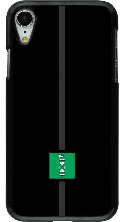 iPhone XR Case Hülle - Kanton SG schwarz