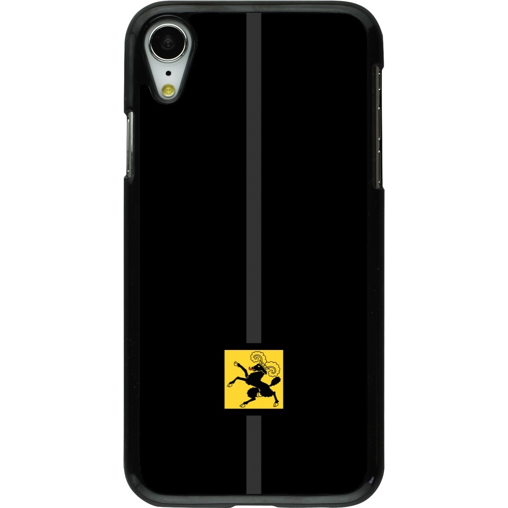 Coque iPhone XR - Canton SH noir