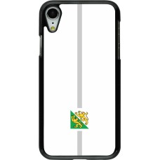 Coque iPhone XR - Canton TG blanc