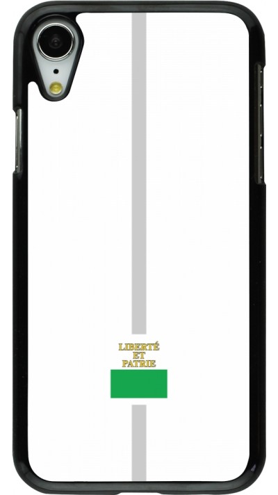 iPhone XR Case Hülle - Kanton VD weiss