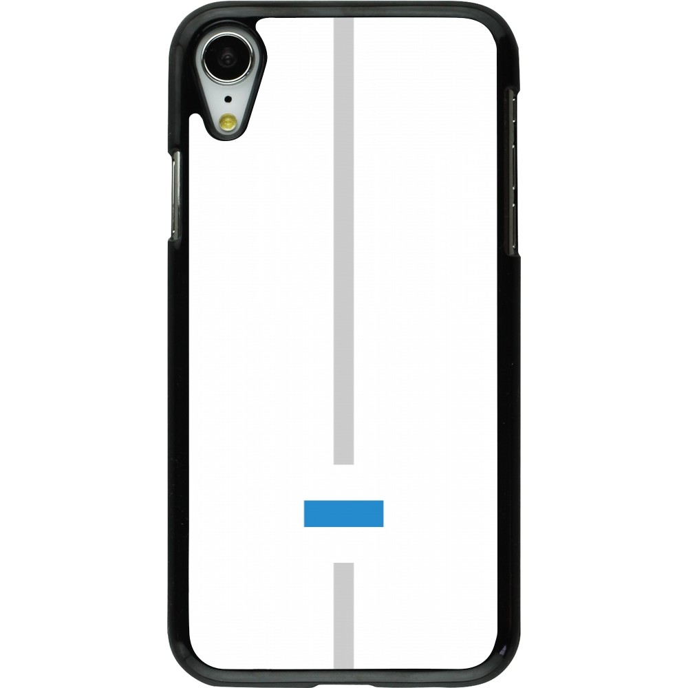 Coque iPhone XR - Canton ZG blanc