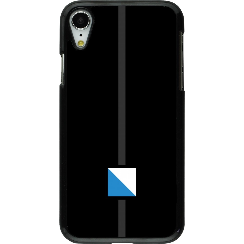 Coque iPhone XR - Canton ZH noir