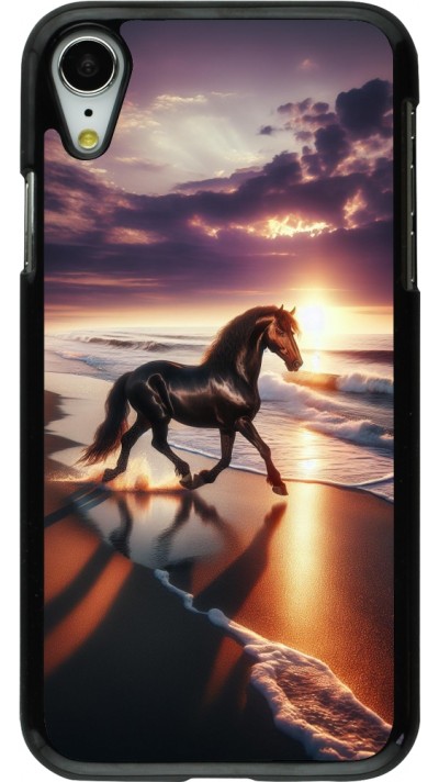 iPhone XR Case Hülle - Pferd majestätisch Strand iPhone XR Case Hülle - Pferd majestätisch Strand