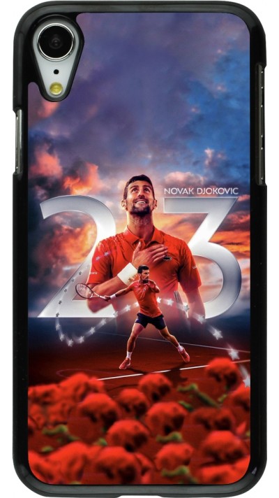 iPhone XR Case Hülle - Djokovic 23 Grand Slam iPhone XR Case Hülle - Djokovic 23 Grand Slam