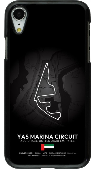 iPhone XR Case Hülle - F1 Track 2025 Abu Dhabi iPhone XR Case Hülle - F1 Track 2025 Abu Dhabi