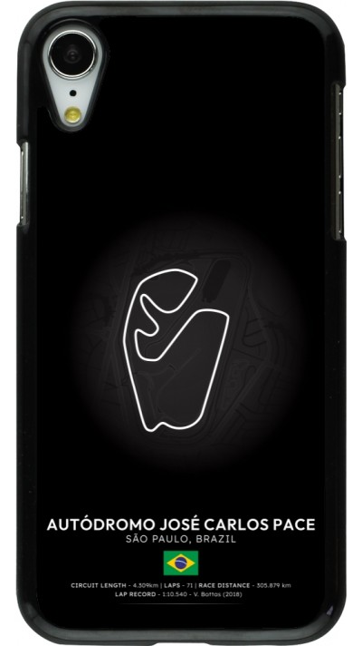 iPhone XR Case Hülle - F1 Track 2025 Brazil iPhone XR Case Hülle - F1 Track 2025 Brazil