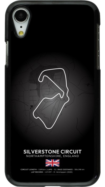 iPhone XR Case Hülle - F1 Track 2025 Great Britan iPhone XR Case Hülle - F1 Track 2025 Great Britan