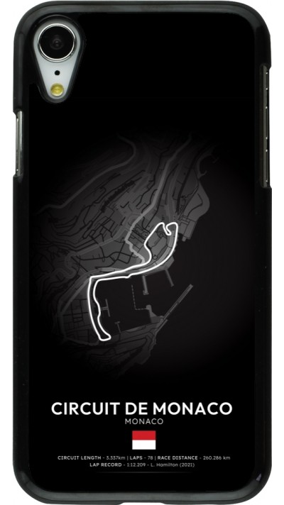 iPhone XR Case Hülle - F1 Track 2025 Monaco iPhone XR Case Hülle - F1 Track 2025 Monaco