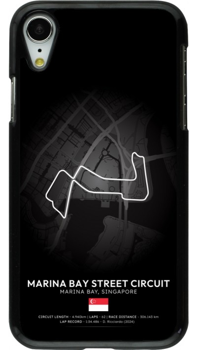 iPhone XR Case Hülle - F1 Track 2025 Singapore iPhone XR Case Hülle - F1 Track 2025 Singapore