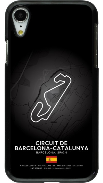 iPhone XR Case Hülle - F1 Track 2025 Spain iPhone XR Case Hülle - F1 Track 2025 Spain