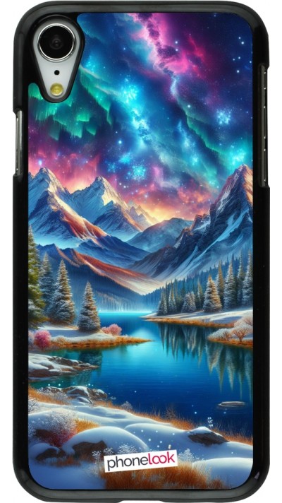 iPhone XR Case Hülle - Fantasiebergsee Himmel Sterne iPhone XR Case Hülle - Fantasiebergsee Himmel Sterne
