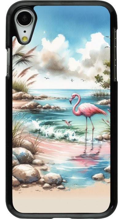 iPhone XR Case Hülle - Flamingo Aquarell iPhone XR Case Hülle - Flamingo Aquarell