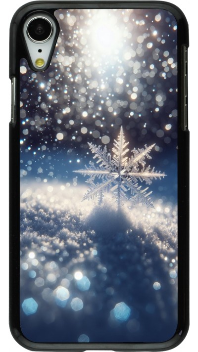 iPhone XR Case Hülle - Schneeflocke Solar Glanz iPhone XR Case Hülle - Schneeflocke Solar Glanz