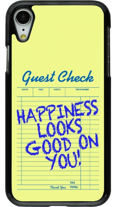 Coque iPhone XR - Guest check 2026