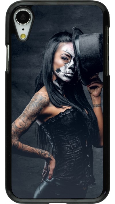 iPhone XR Case Hülle - Halloween 22 Tattooed Girl iPhone XR Case Hülle - Halloween 22 Tattooed Girl