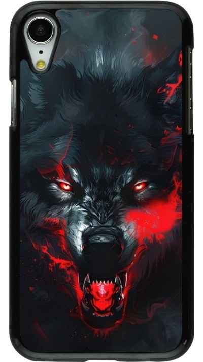 iPhone XR Case Hülle - Halloween 2024 mad werewolf iPhone XR Case Hülle - Halloween 2024 mad werewolf