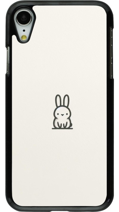 iPhone XR Case Hülle - Minimal Häschen Süße iPhone XR Case Hülle - Minimal Häschen Süße