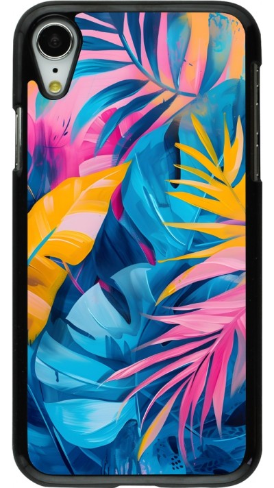 iPhone XR Case Hülle - Palms Blue iPhone XR Case Hülle - Palms Blue