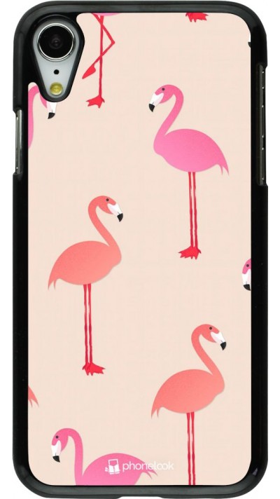 Coque iPhone XR - Pink Flamingos Pattern Coque iPhone XR - Pink Flamingos Pattern