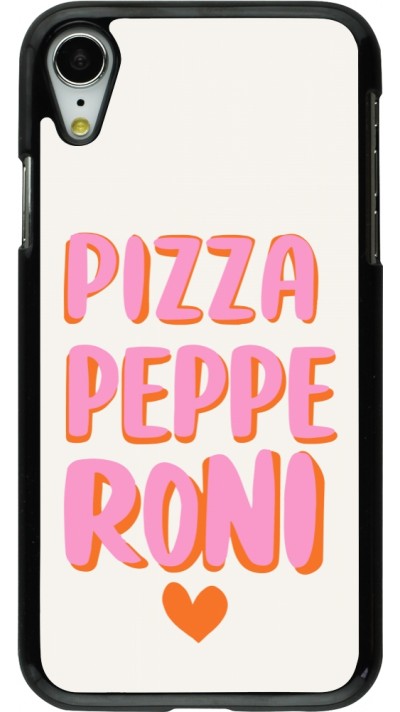 Coque iPhone XR - Pizza pepperoni 2026