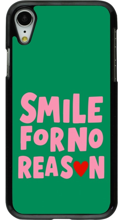 Coque iPhone XR - Smile for no reason 2026