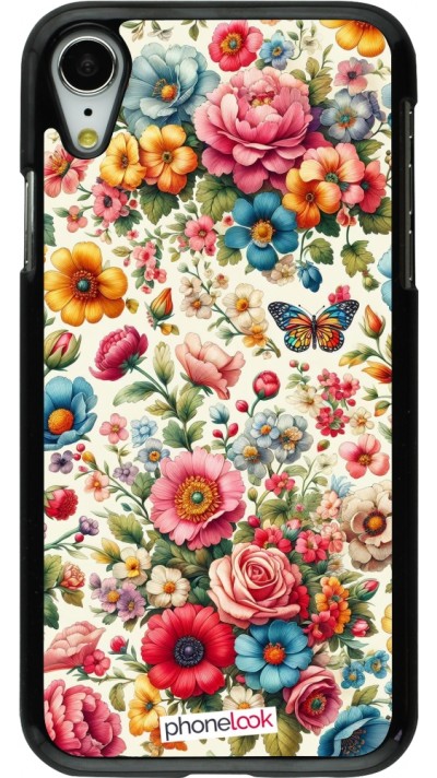 Coque iPhone XR - Spring 25 printemps fleuri