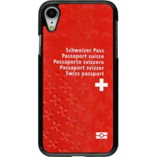Coque iPhone XR - Swiss Passport