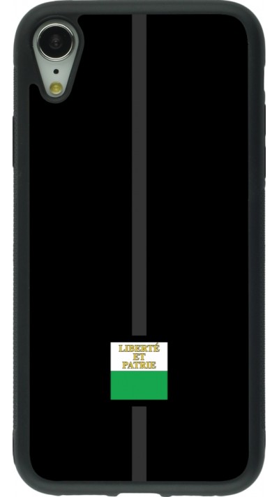 iPhone XR Case Hülle - Silikon schwarz Kanton VD schwarz