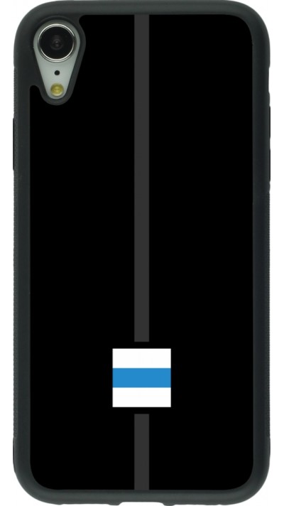 iPhone XR Case Hülle - Silikon schwarz Kanton ZG schwarz