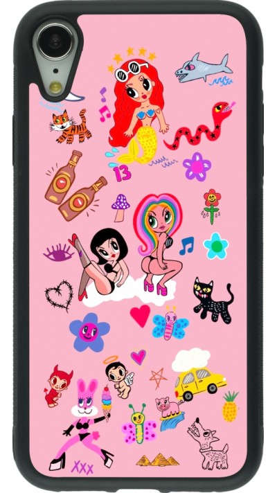 iPhone XR Case Hülle - Silikon schwarz Karol G La Bichota Manana Sera Bonito