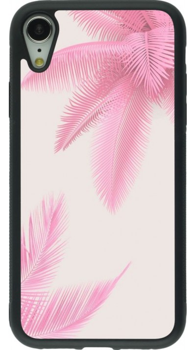 Coque iPhone XR - Silicone rigide noir Summer 20 15