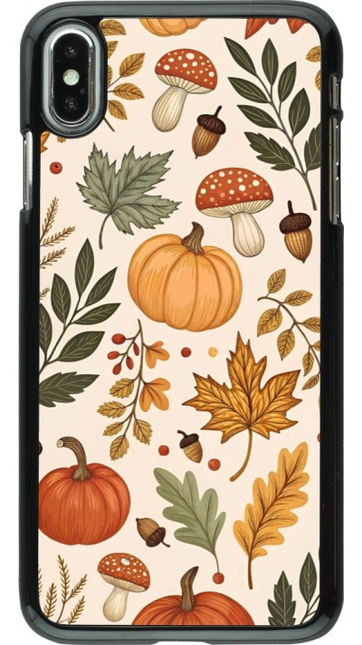 Coque iPhone Xs Max - Autumn 25 Autumn pattern
