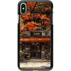 Coque iPhone Xs Max - Autumn 25 Coffee shop