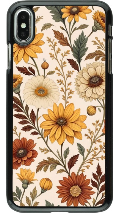 Coque iPhone Xs Max - Autumn 25 Flower pattern