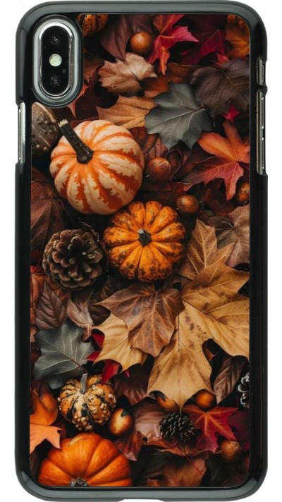 Coque iPhone Xs Max - Autumn 25 Pumpkin