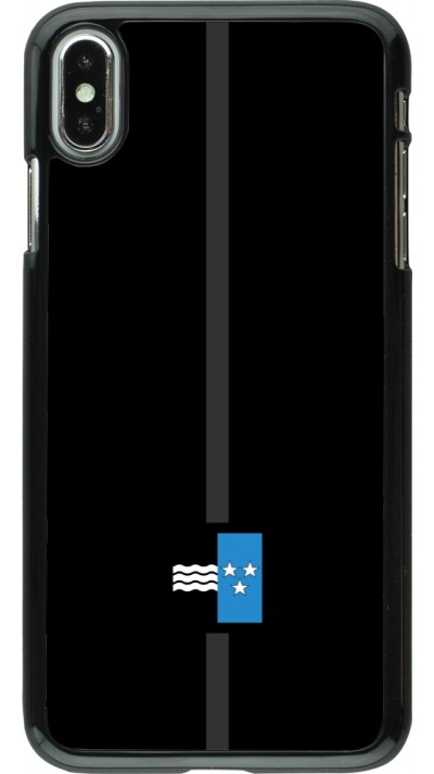 Coque iPhone Xs Max - Canton AG noir