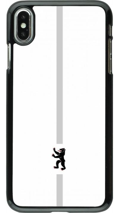 Coque iPhone Xs Max - Canton AI blanc