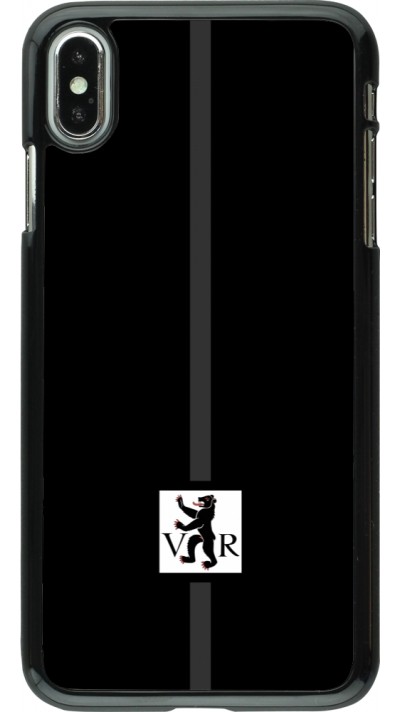 iPhone Xs Max Case Hülle - Kanton AR schwarz