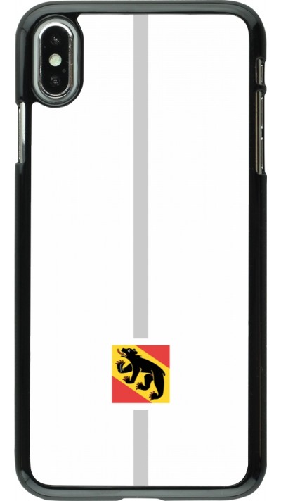iPhone Xs Max Case Hülle - Kanton BE weiss