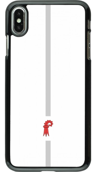 iPhone Xs Max Case Hülle - Kanton BL weiss