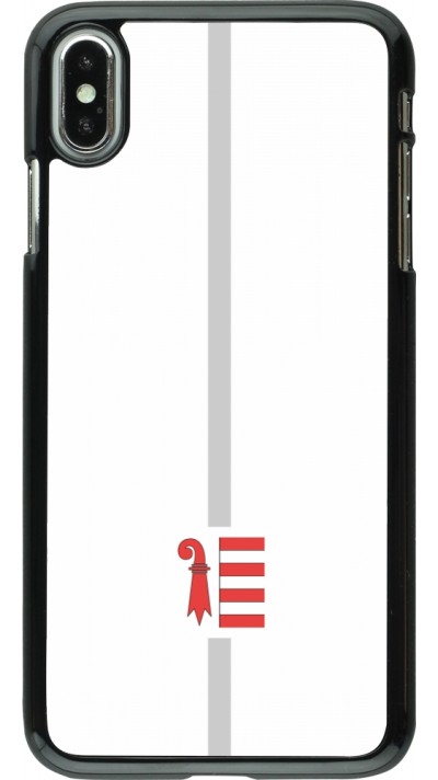 iPhone Xs Max Case Hülle - Kanton JU weiss