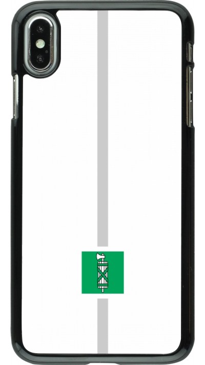 iPhone Xs Max Case Hülle - Kanton SG weiss